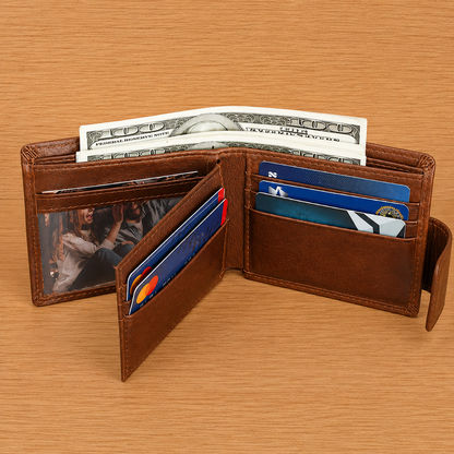 Leather Bifold Wallet