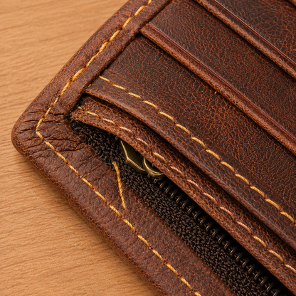 Leather Bifold Wallet