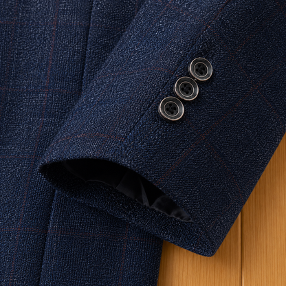 Modern Plaid Blazer