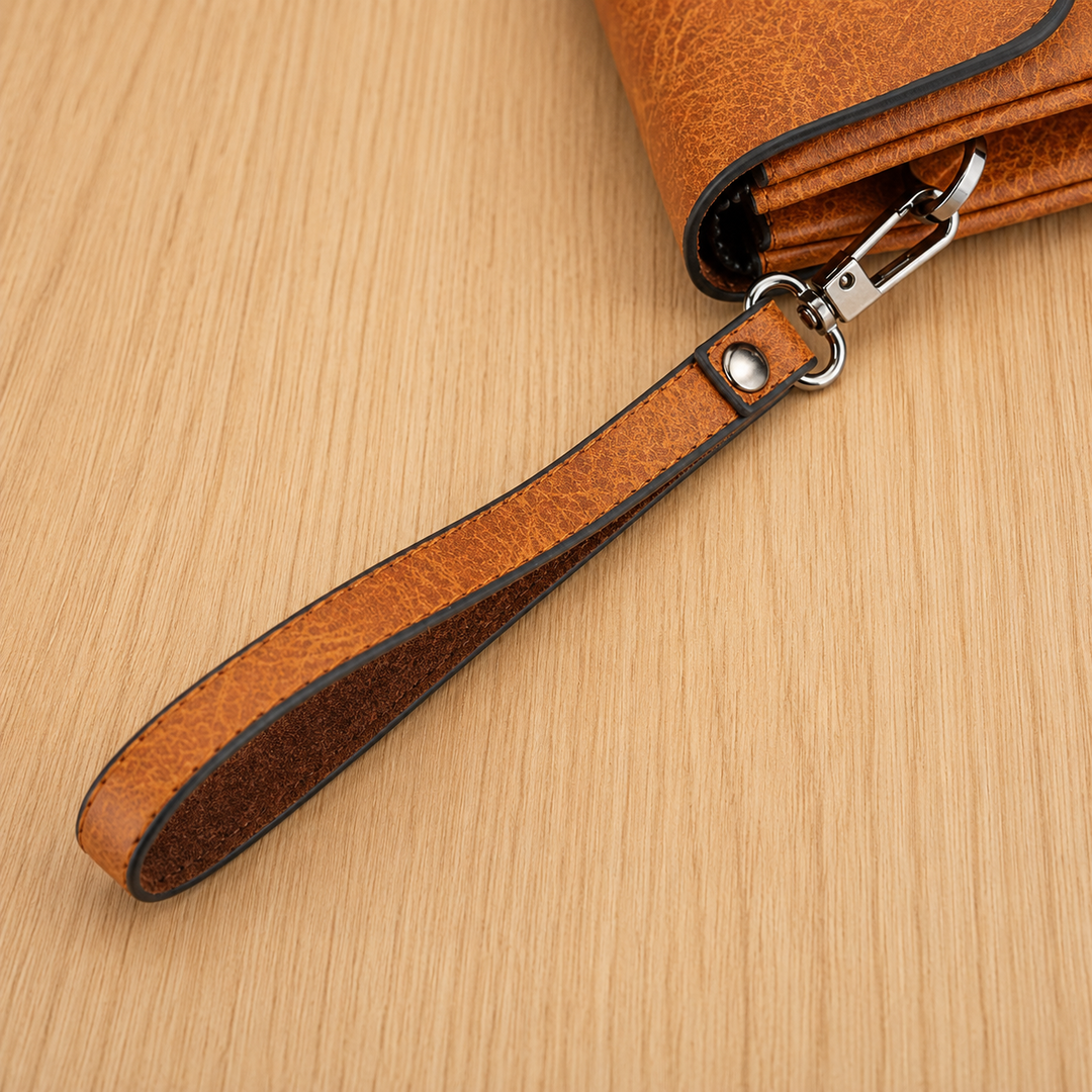 Classic Leather Clutch Wallet