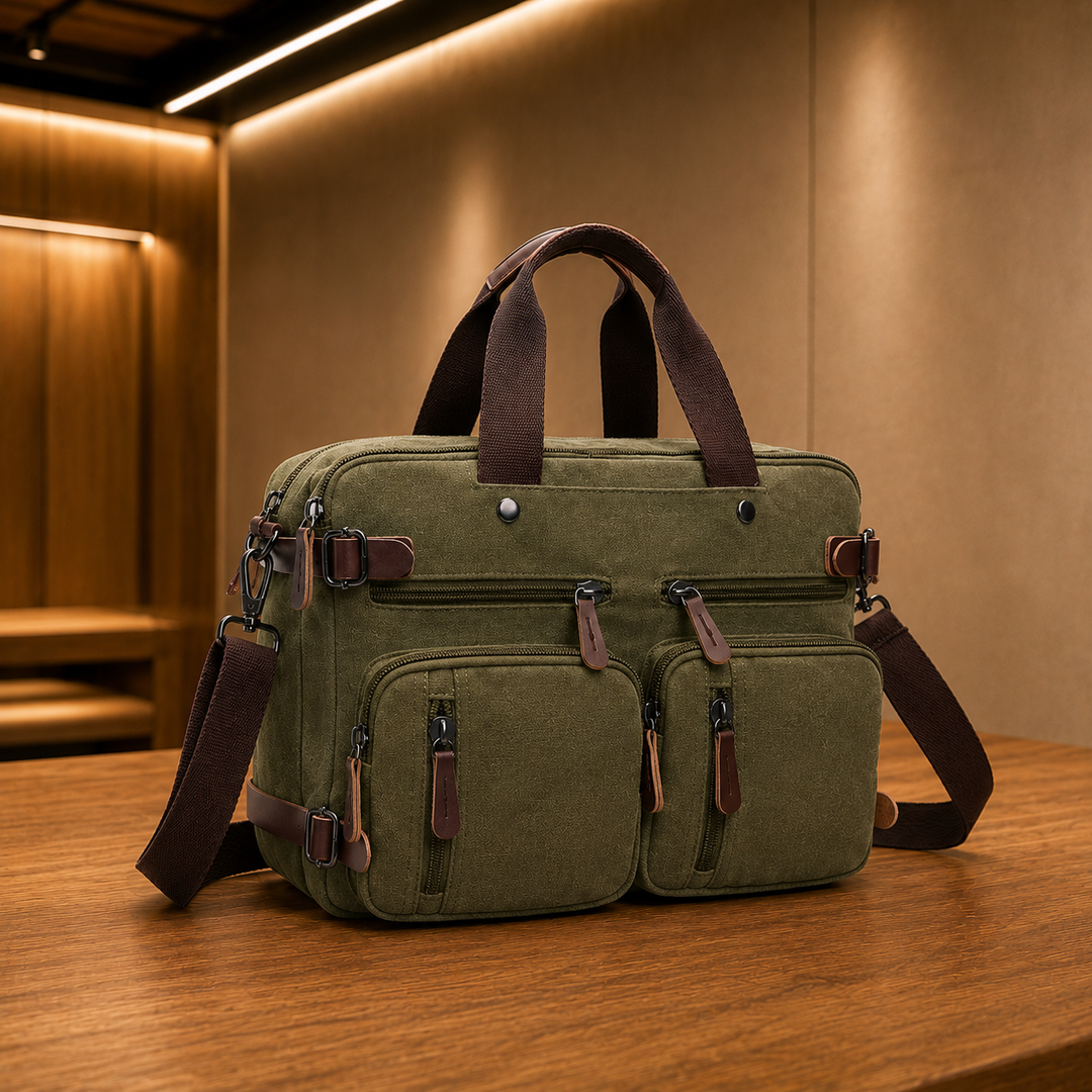 Premium Suede Weekender Bag