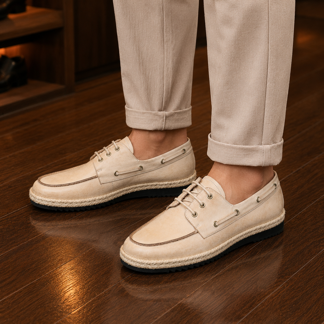 Classic Moc-Toe Leather Shoes