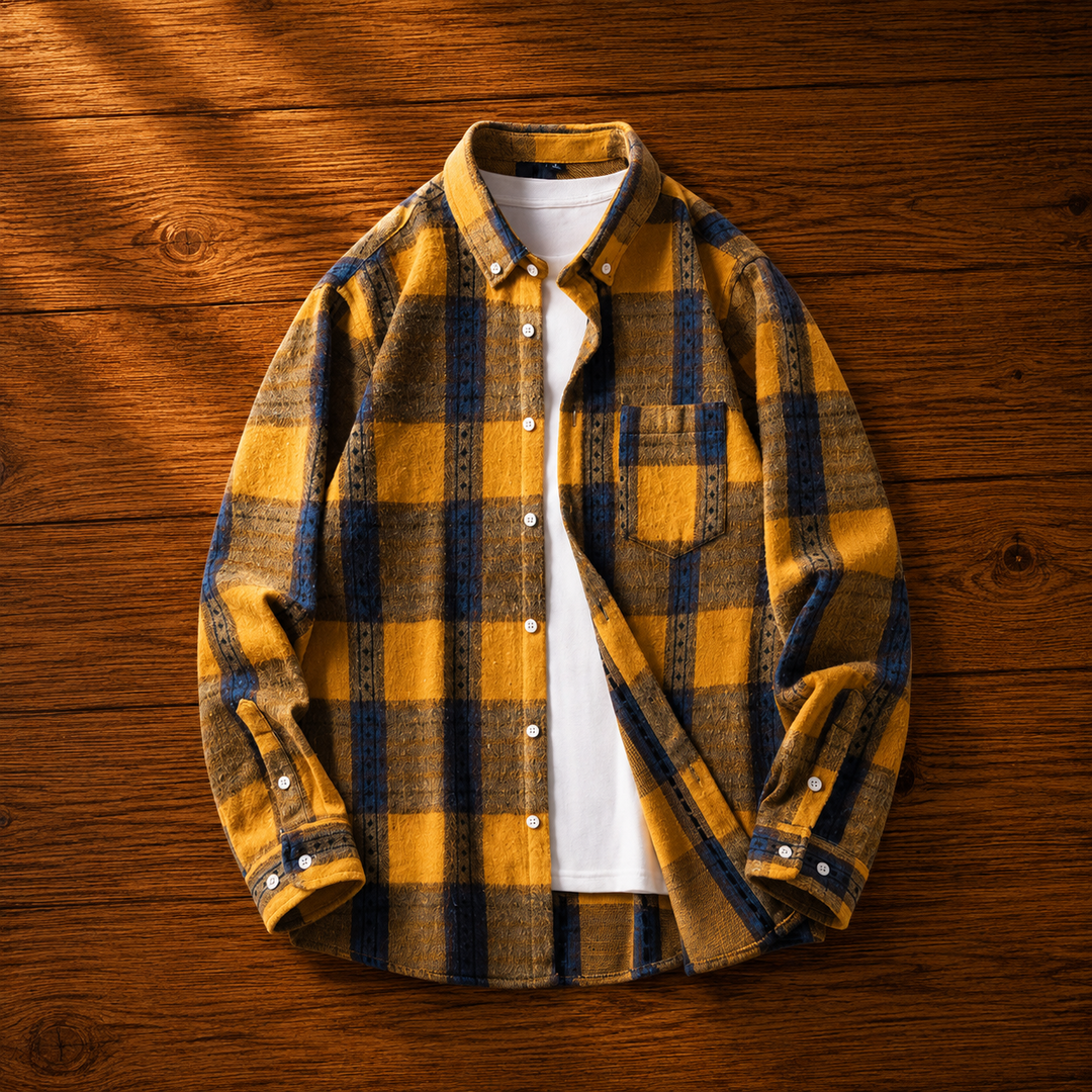 Plaid Button Shirt
