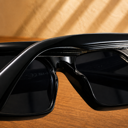 Refined Square Frame Sunglasses