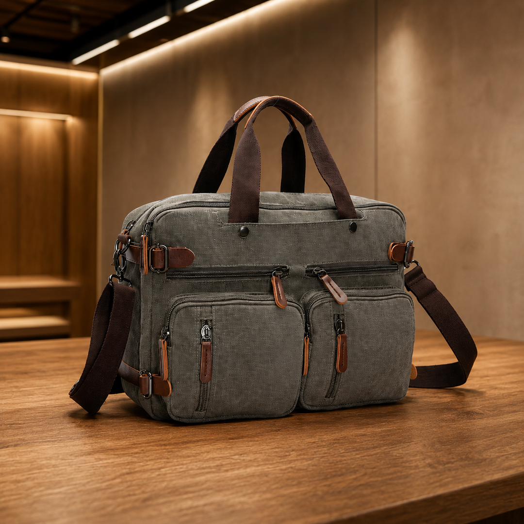 Premium Suede Weekender Bag