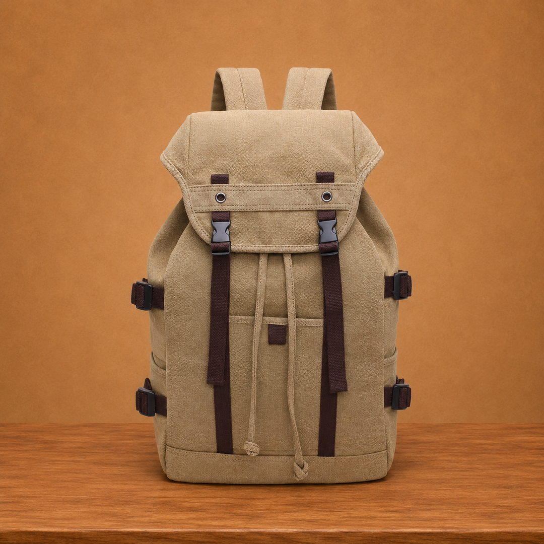 Canvas Rucksack Backpack