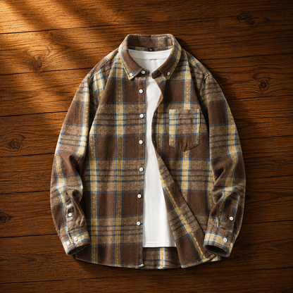 Plaid Button Shirt