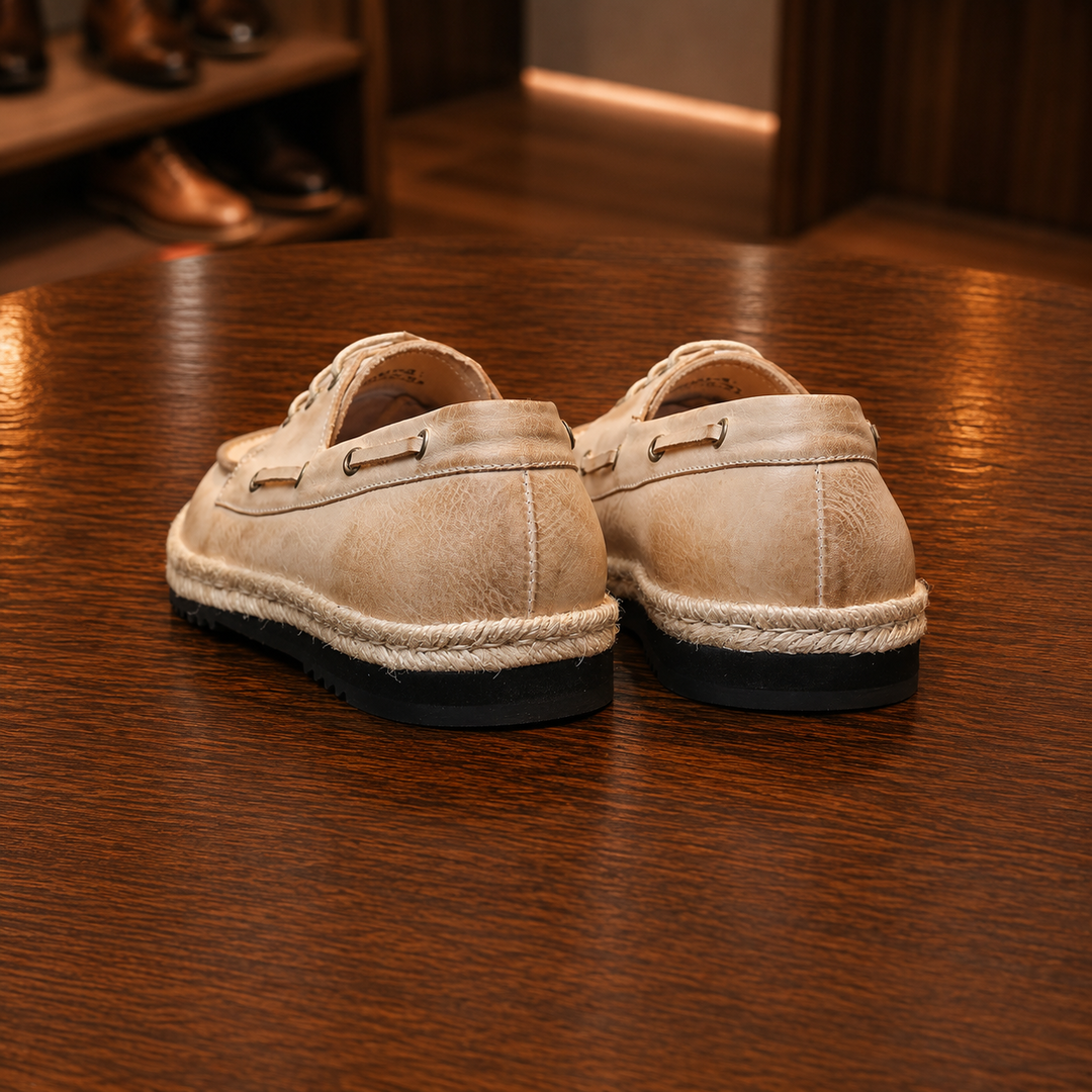 Classic Moc-Toe Leather Shoes