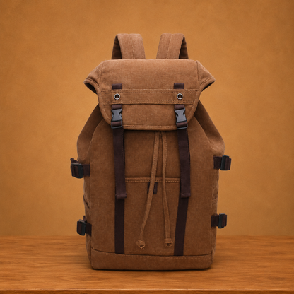 Canvas Rucksack Backpack