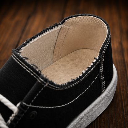 Casual Canvas Moc-Toe Shoes
