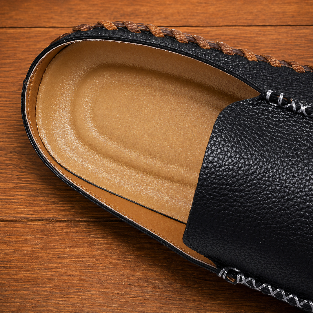 Comfort Leather Mules