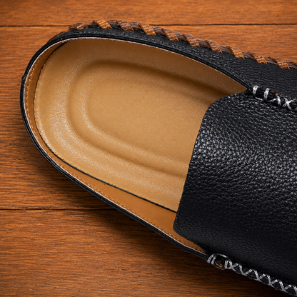 Comfort Leather Mules