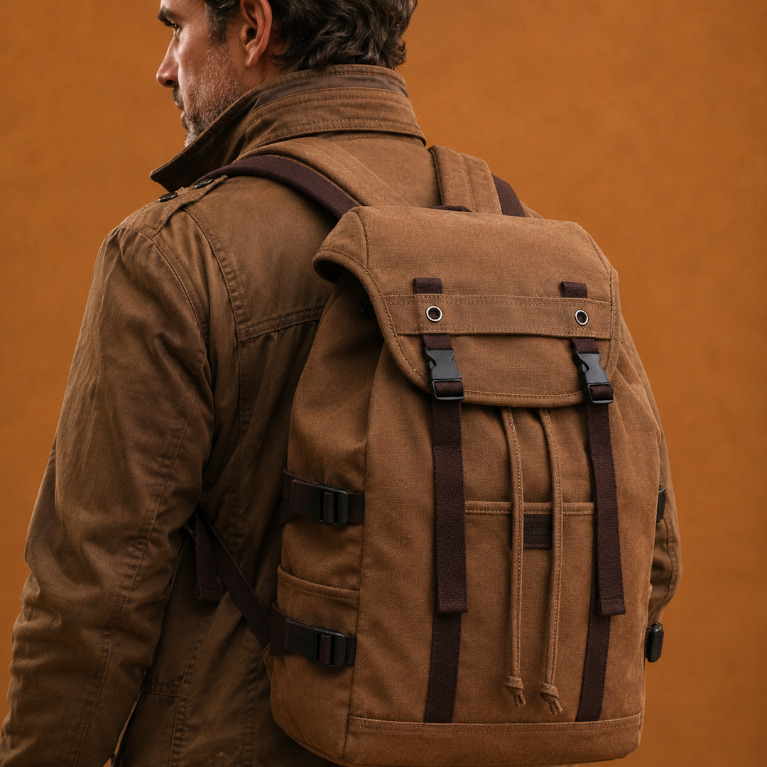 Canvas Rucksack Backpack