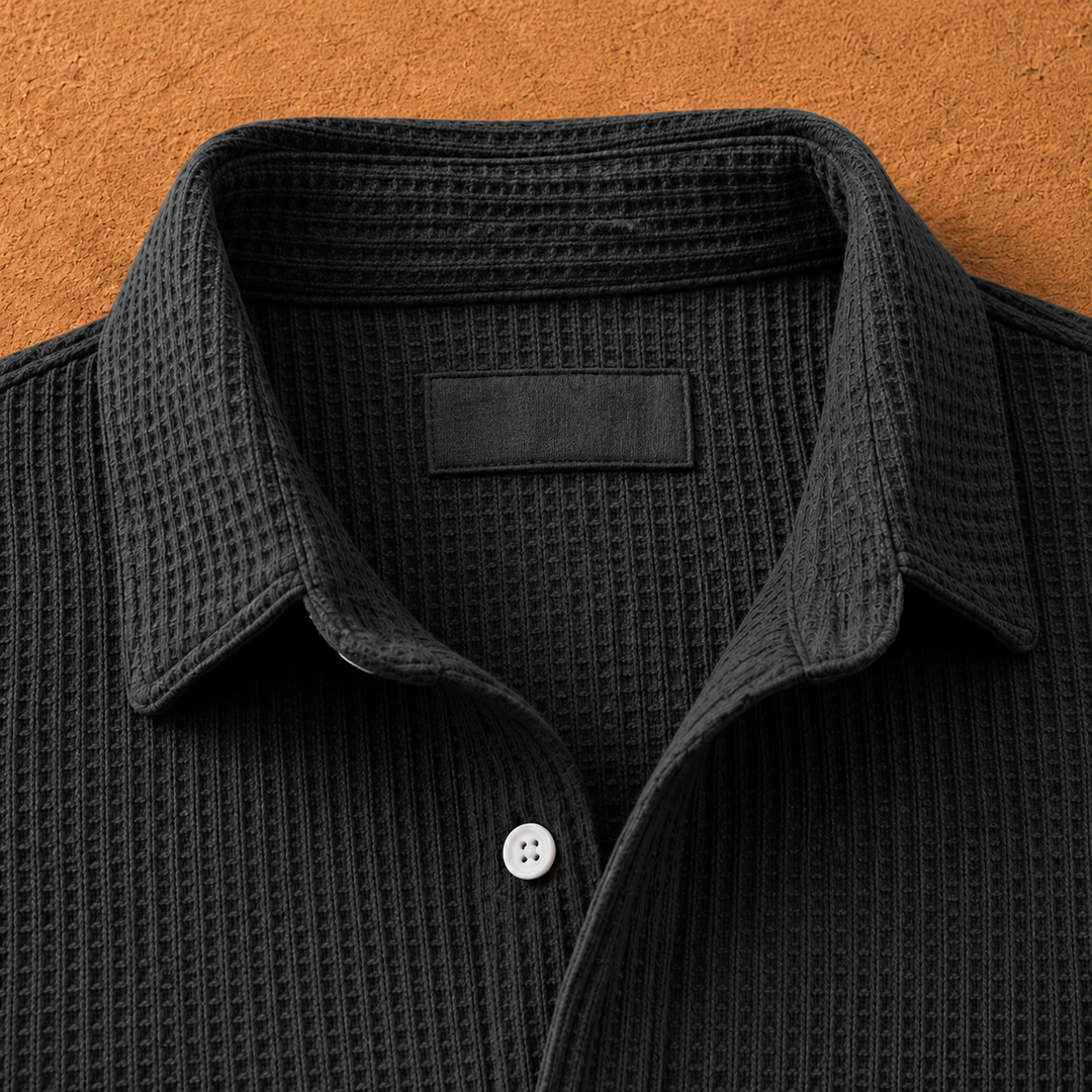 Classic Waffle Knit Shirt