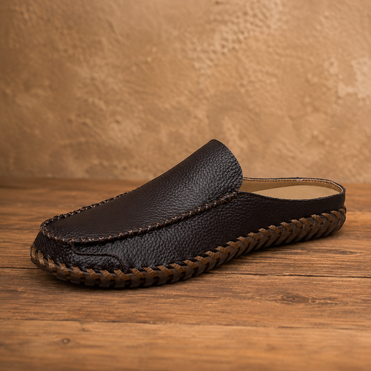 Comfort Leather Mules