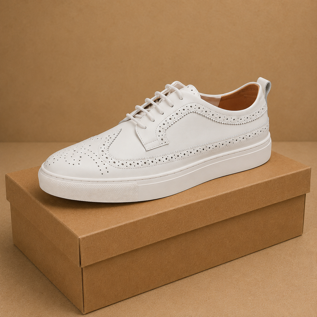Luxury Brogue Sneakers