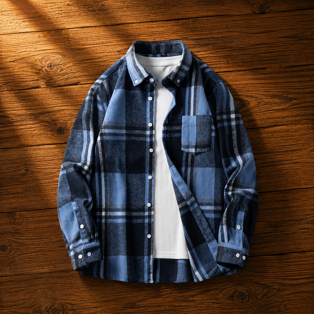 Plaid Button Shirt