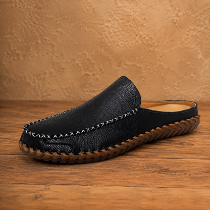Comfort Leather Mules
