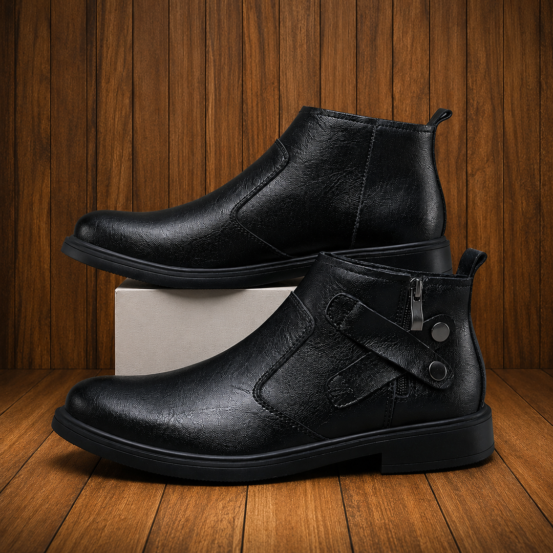 Classic Side-Zip Ankle Boots