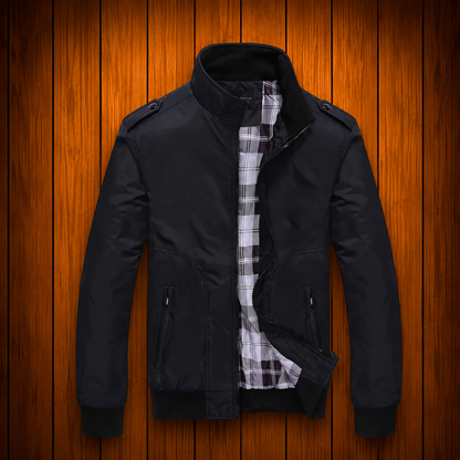 Casual Zip Front Jacket
