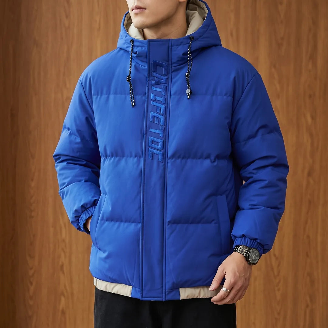 Bold Hooded Puffer Jacket