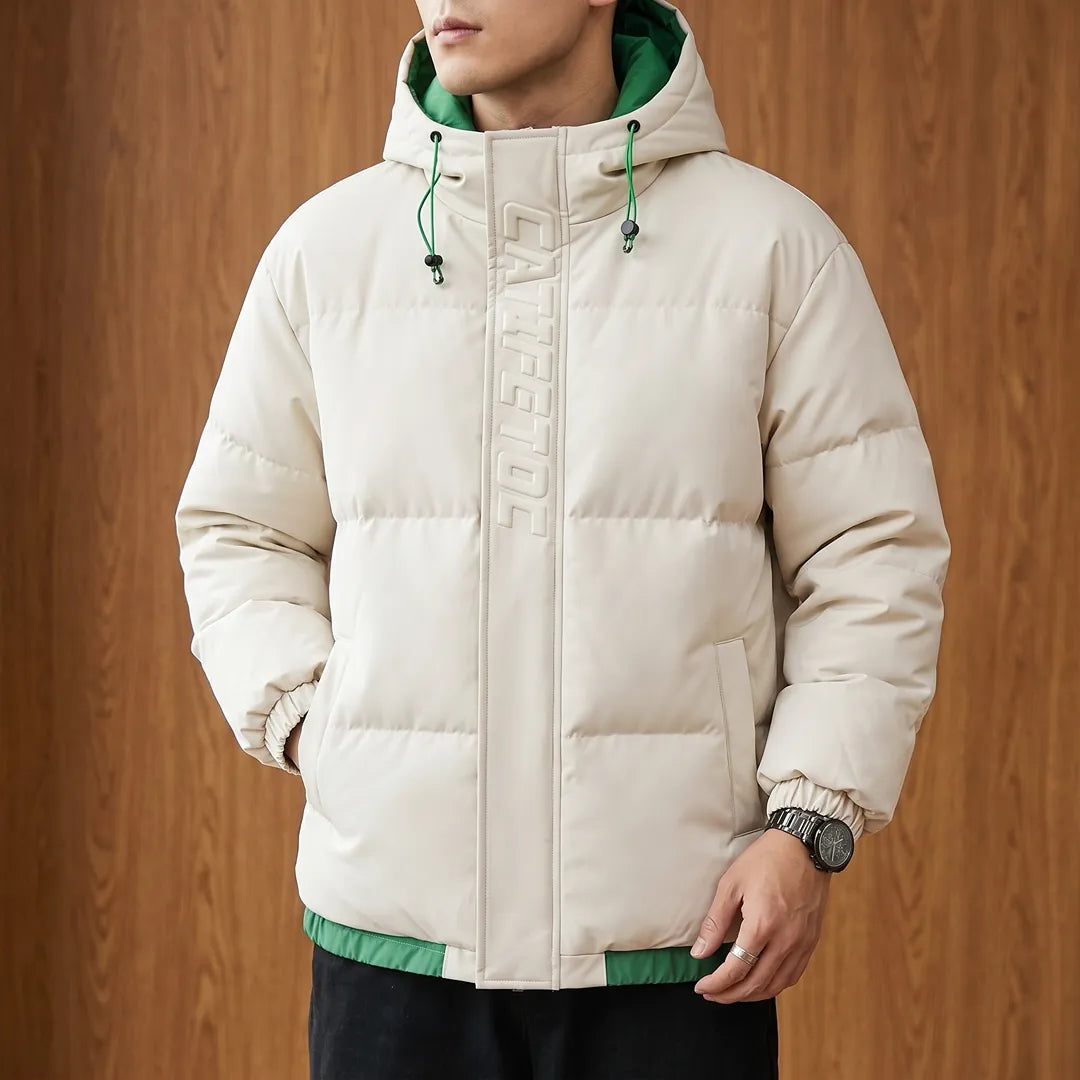 Bold Hooded Puffer Jacket