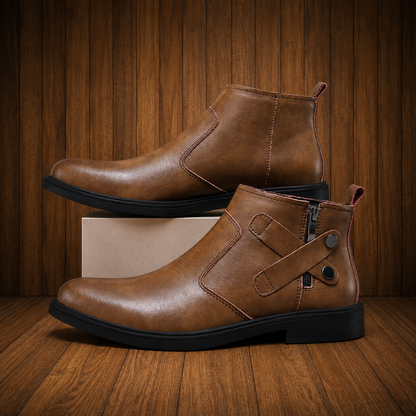 Classic Side-Zip Ankle Boots