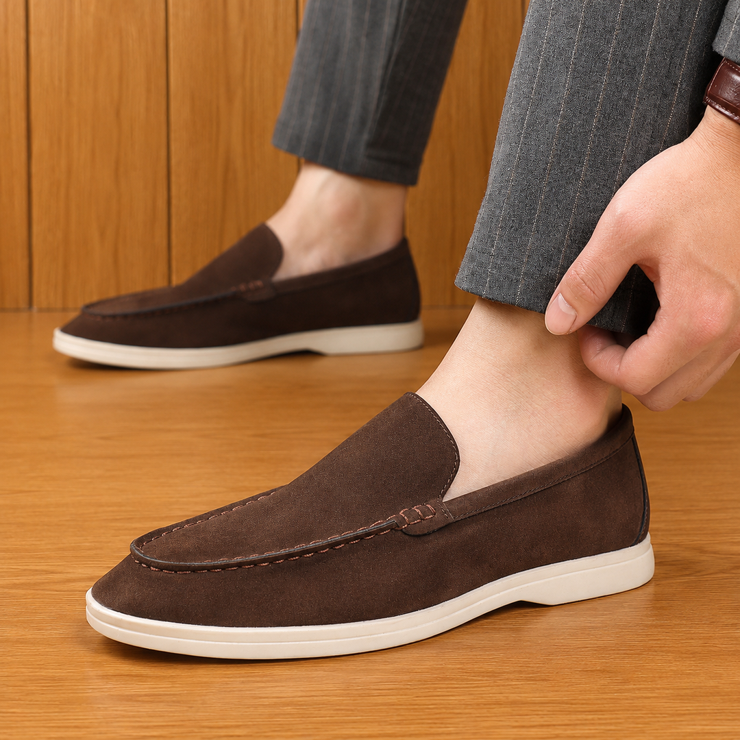 Classic Suede Loafers
