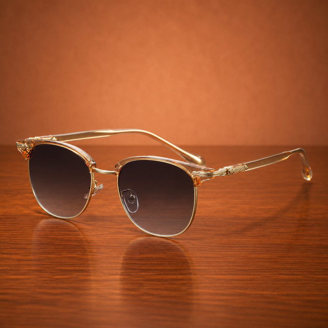 Classic Round Frame Sunglasses