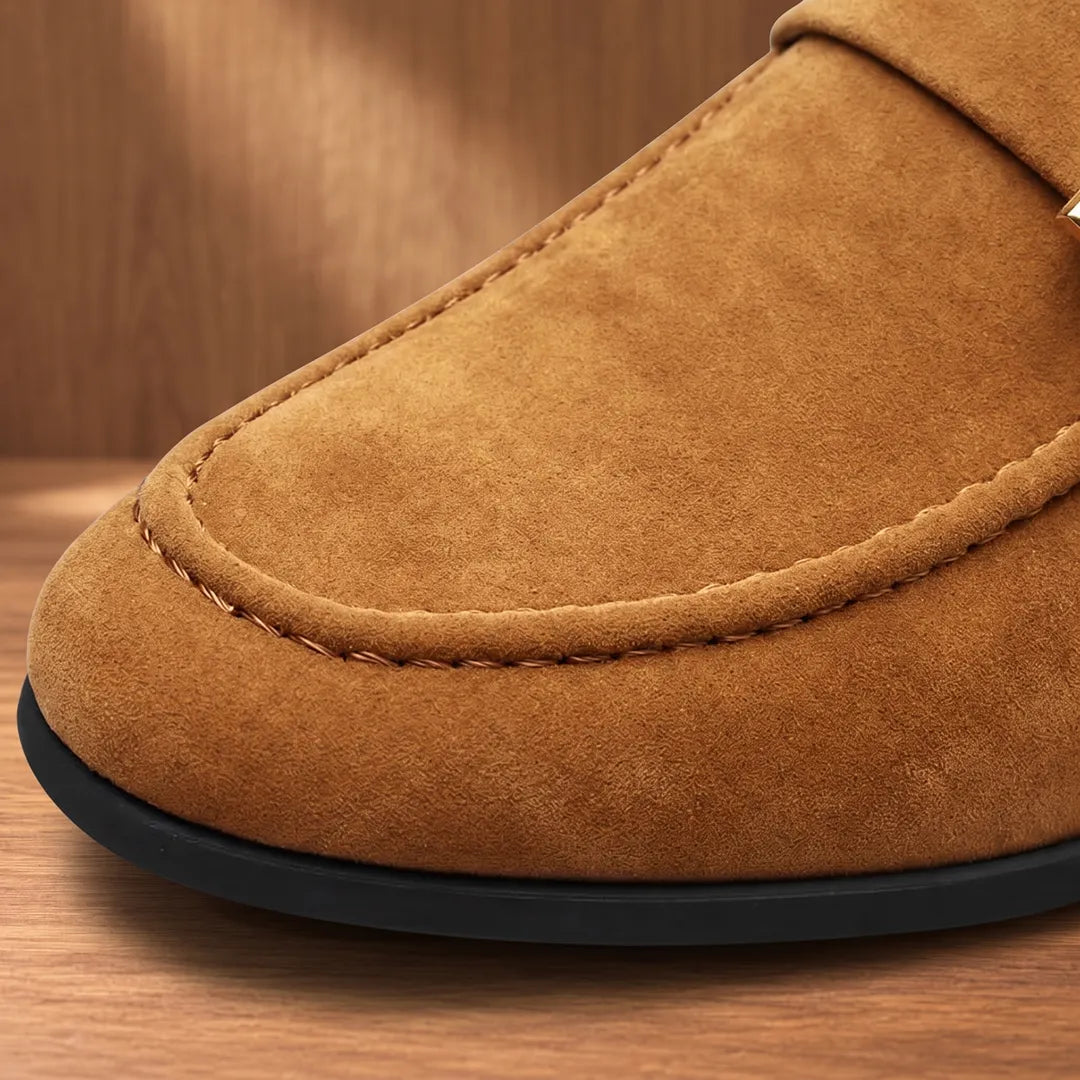Buckle Strap Loafers