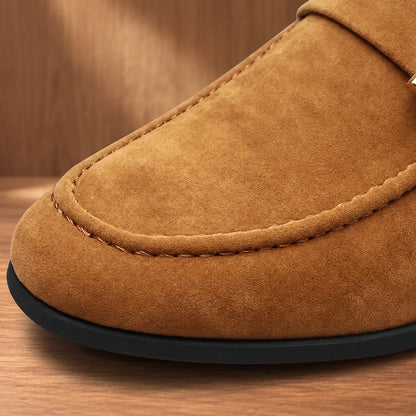 Buckle Strap Loafers