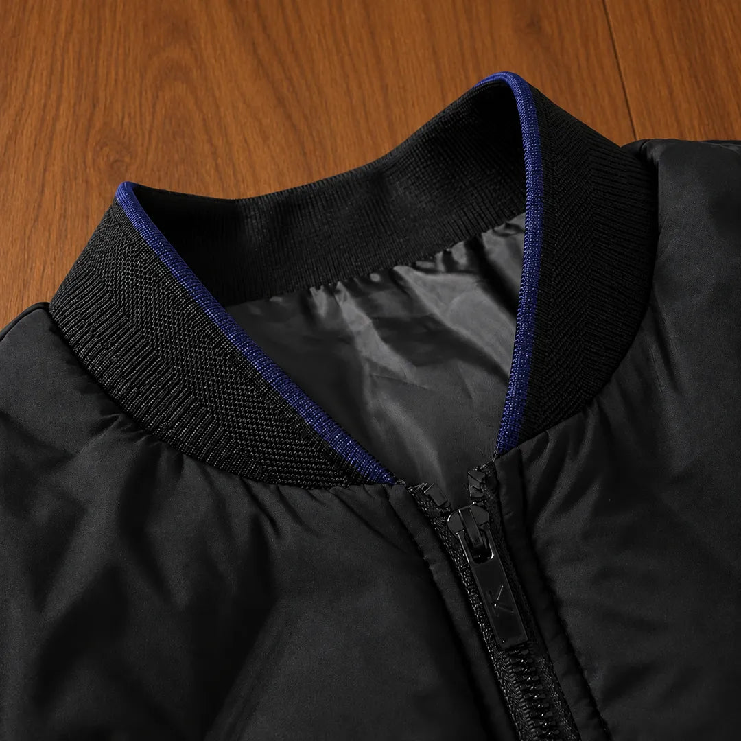 Classic Bomber Zip Jacket