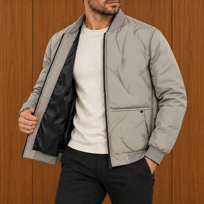 Classic Bomber Zip Jacket