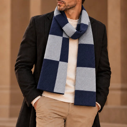 Classic Check Knit Scarf