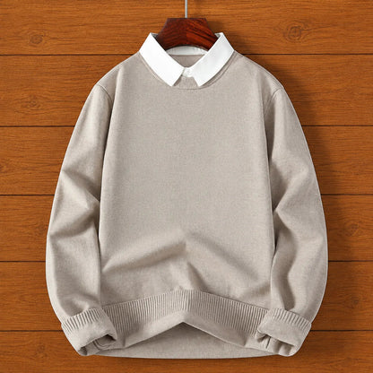 Classic Collared Sweatshirt