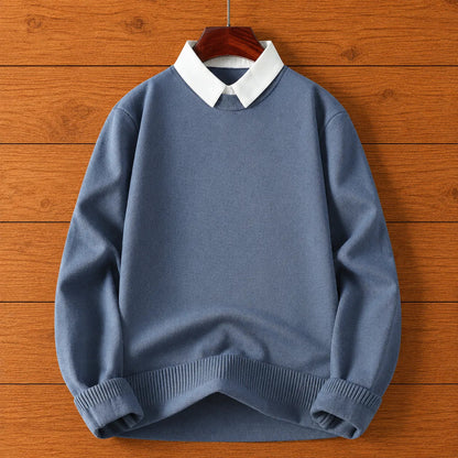 Classic Collared Sweatshirt