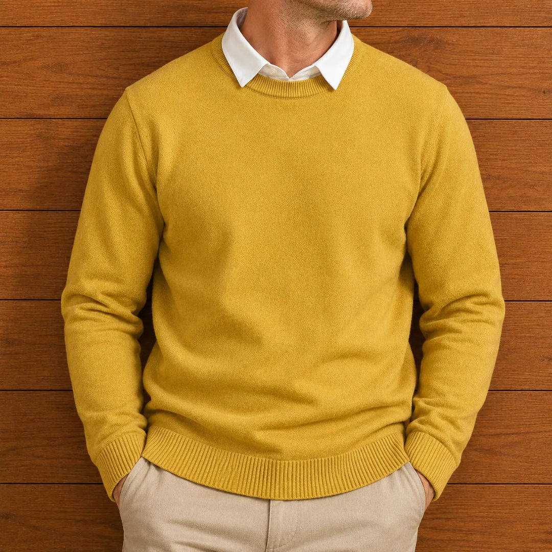 Classic Collared Sweatshirt