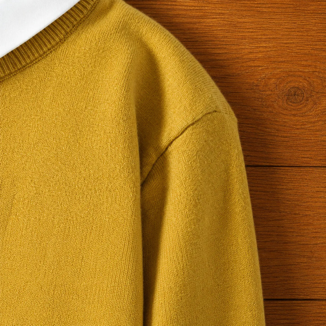 Classic Collared Sweatshirt