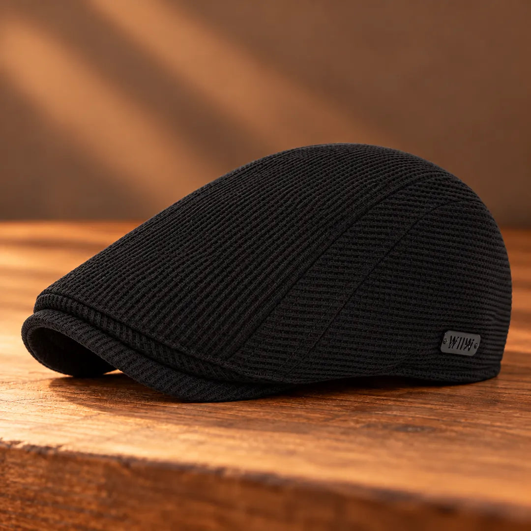 Classic Knit Flat Cap