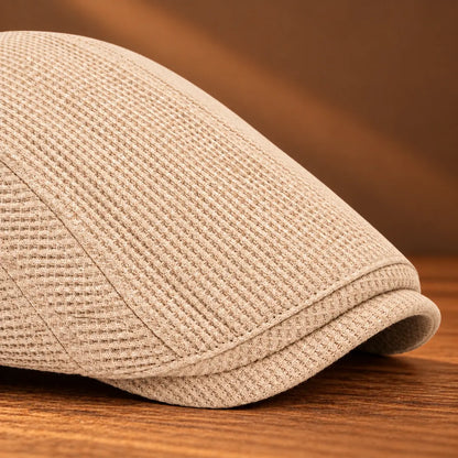 Classic Knit Flat Cap