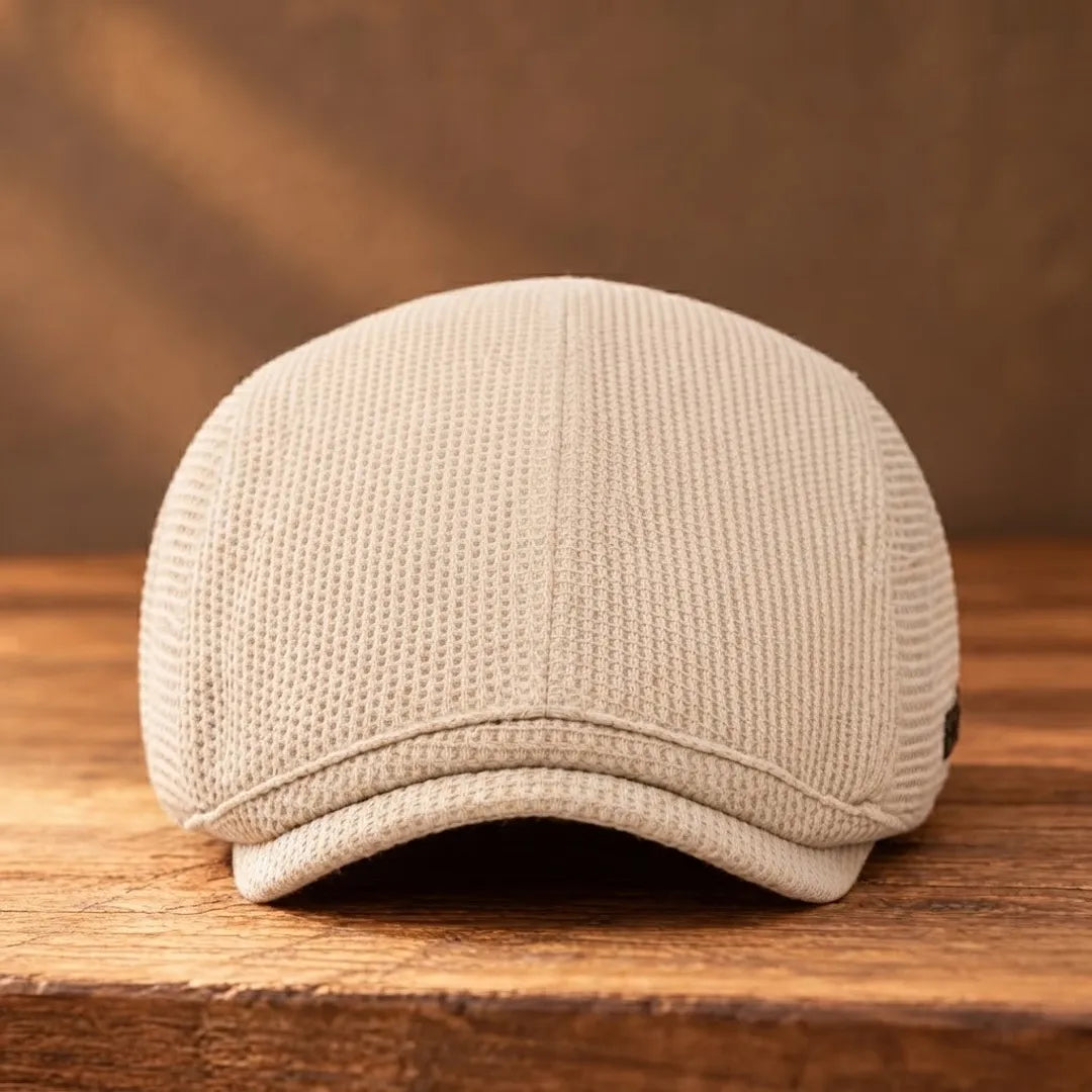 Classic Knit Flat Cap