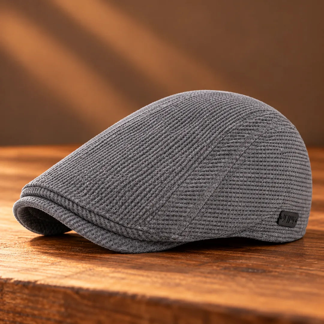 Classic Knit Flat Cap