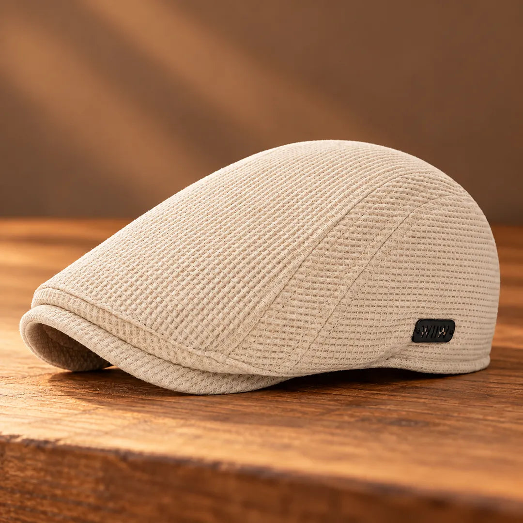 Classic Knit Flat Cap