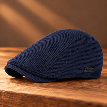 Classic Knit Flat Cap