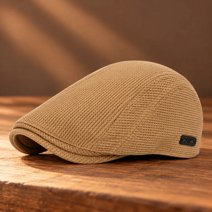 Classic Knit Flat Cap
