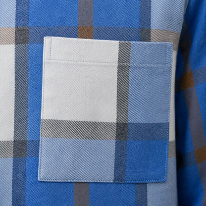 Classic Long-Sleeve Plaid Shirt