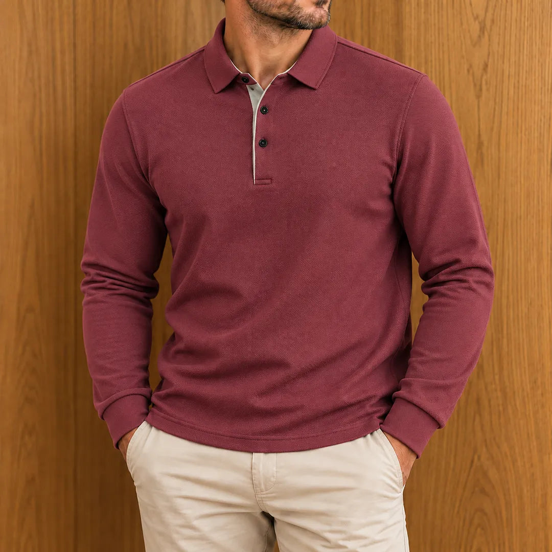 Classic Long Sleeve Polo