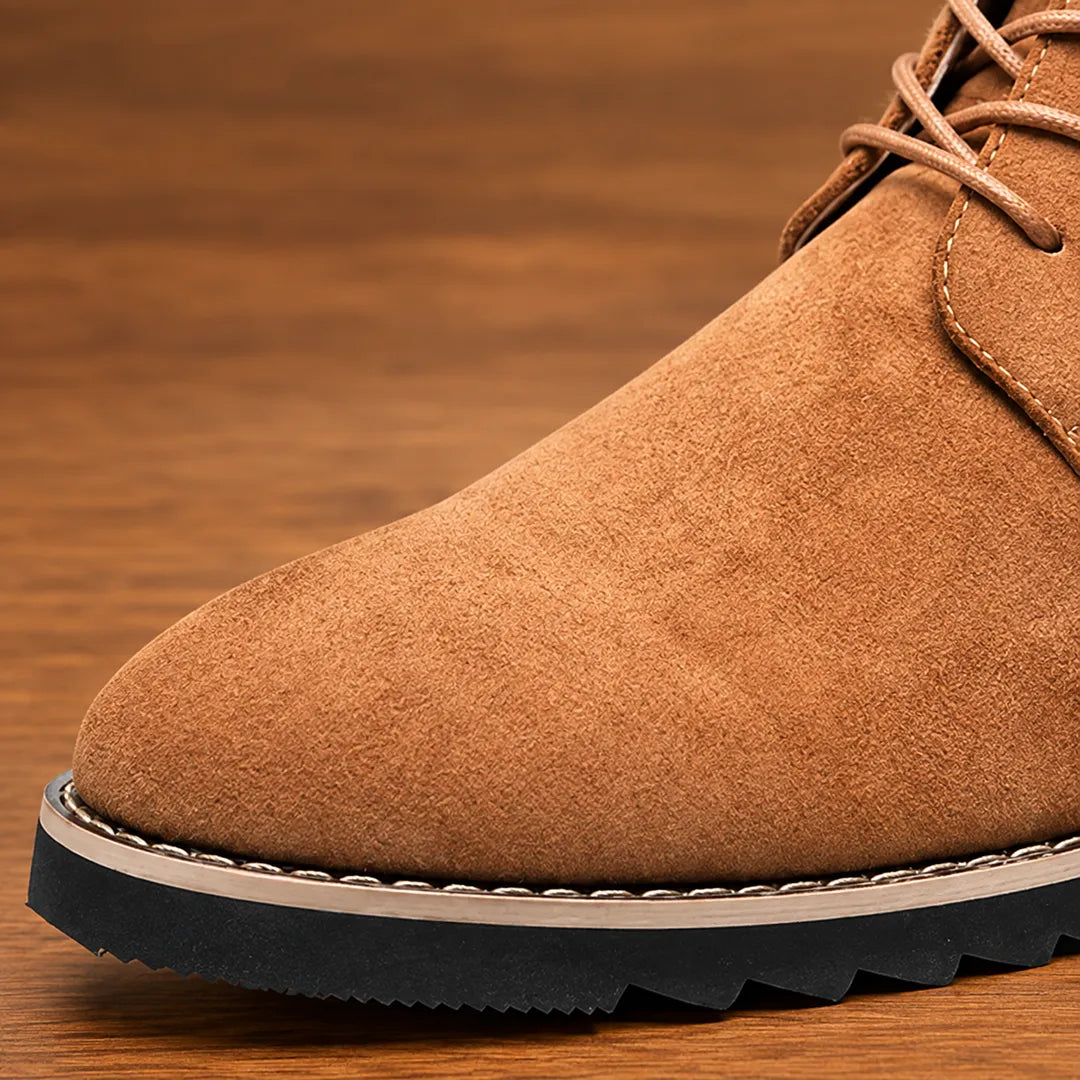 Classic Rugged Lace-Up Boots