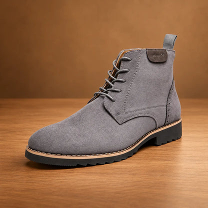 Classic Rugged Lace-Up Boots