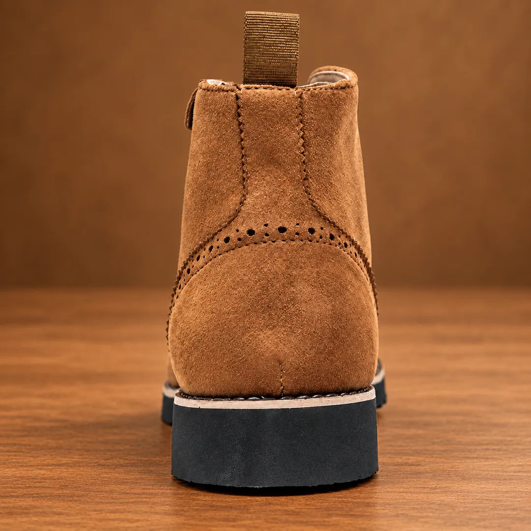 Classic Rugged Lace-Up Boots